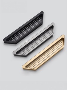 Gagang Ventilasi Aluminium Tersembunyi, Pegangan Ventilasi Udara Tersembunyi untuk Kabinet, Lemari, Laci, Lemari Sepatu, Kamar Mandi - Product Image 3