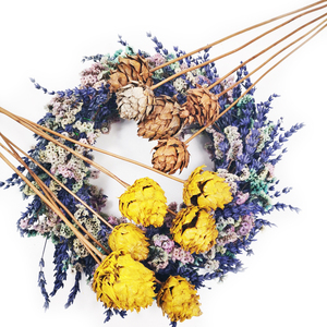 Été <span class=keywords><strong>flora</strong></span> Instagram séchées naturelles <span class=keywords><strong>bouquet</strong></span> pour la Décoration De Noël fleurs séchées pomme de pin - Product Image 5