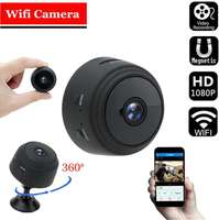 480P Akıllı Küçük Ev Tipi Kızılötesi Gece Görüşlü Wifi Ip Taşınabilir Mikro Kablosuz Güvenlik Kamerası A9 Mini Kablosuz Kamera