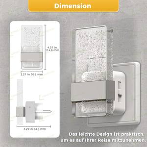LOHAS luci Decorative Nite a bolle di Design acrilico DCH2 luce notturna crepuscolare alba sensore luci notturne a LED luci notturne per camera da letto - Product Image 6