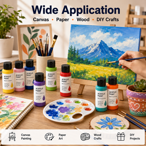 Juego de Pintura Acrílica de Calidad para Artistas y Niños, 60 ml, para Arte - Product Image 5