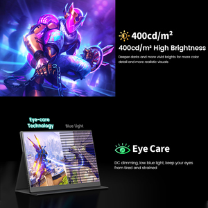 Factory New 16 Inch 3840*2160 4K Portable Laptop Extender <strong>LCD</strong> Display <strong>Screen</strong> <strong>Computer</strong> Monitor - Product Image 4