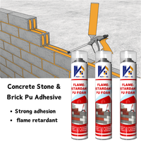 Scellant PU haute performance, mousse de polyuréthane pour un collage mural efficace, aucun mélange requis