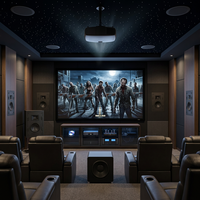 Solución de Efecto de Sonido para Cine en Casa de 5.1 Canales. Diseño de Paquete de Sistema de Audio para el Hogar - Altavoces de Sistema Acústico Profesional