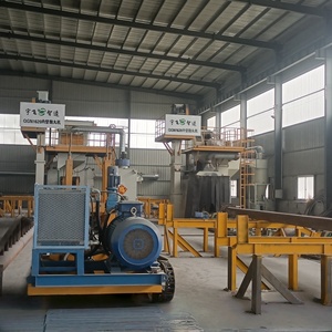Mesin peledakan tembakan pipa baja dengan komponen inti untuk abrator produk Line-Engine Motor Gearbox pompa Deflashing Burnishing - Product Image 4