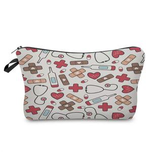 Bolsa de Almacenamiento Personalizada para Enfermeras, Bolsa de Lona con Cremallera, Estuche para Útiles de Oficina, Bolígrafos, Cartera, Bolsas de Cosméticos con Nombre Personalizado, Regalo para Enfermeras - Product Image 6
