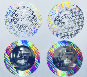 An Ninh 3D Holographic Lá Vàng Dom Dán Biểu Tượng Tùy Chỉnh Holographic An Ninh Có Thể In Lọ Con Dấu Nhãn Nhiệt Cho Bao Bì - Product Image 1
