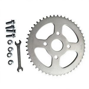 สเตอร์เหล็ก 420-50T สำหรับรถ ATV ปรับแต่งได้ สเตอร์โซ่รถจักรยานยนต์ ผลิตด้วยเครื่อง CNC ได้รับการรับรองมาตรฐาน ANSI สำหรับเครื่องจักร - Product Image 5