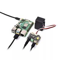 Waveshare Serieller Bus-Servo-Treiber-Adapter mit Integrierter Stromversorgung und Steuerungsschaltung für UART ST/SC Servo für Raspberry Pi