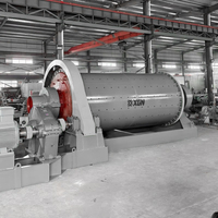 Broyeur à boulets pour le traitement des minerais, machine de broyage humide à débordement pour usine d'or et de cuivre