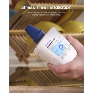 Filtro de Bloque de Carbón Genuino Samsung para Refrigerador Doméstico, Purificación de Agua y Hielo, Agua Potable Clara, 6 Meses - Product Image 4