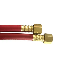 high pressure welding single oxygen acetylene hose with fittings form china supplier