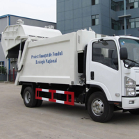 Camion à ordures de compression 7000L de bonne qualité à vendre