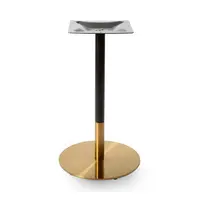 Chuangdi Brass Table Base Chrome with Round Base and Tube