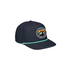 Black 5-Panel Snapback Cap with Custom Embroidered Logo <b>Flat</b> Brim Design Fashion Style Baseball <b>Hats</b> Common - Product Image 3
