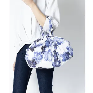 Japanese furoshiki eco-friendly shopping tote bag of high quality