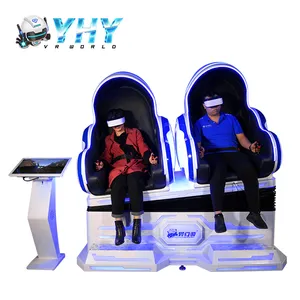 YHY VR Supplier Interactive Shooting Game Machine 9d Motion simulator vr egg chair Games Virtual Reality