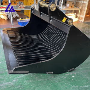 Cucharón Multifunción para Esqueletización y Cribado, para Excavadoras SH60 SH75U, para Preparación de Suelo Superior en Condiciones Húmedas - Product Image 4