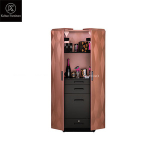Italy Light Luxury Wine Cabinet Art Villa Mansion Sideboard High-end Designer Decoration <b>Storage</b> Furniture Metal Fowt32 - Product Image 2