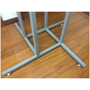 RH-GR-FF1 560*560*1800mm Gary bốn mặt vải vuông Giá cửa hàng may mặc 360 ° quần áo treo <span class=keywords><strong>Rack</strong></span> hiển thị - Product Image 6