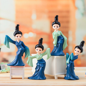 Solo questa creazione letteraria verde, in stile antico, è un ornamento da donna, una nuova decorazione per il soggiorno in stile cinese, un souvenir per luoghi panoramici. - Product Image 2