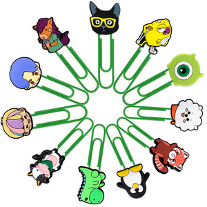 Personnages de dessins animés trombone signet classeur clips cadeau promotionnel papeterie école fournitures de bureau - Product Image 3