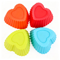 Cetakan Muffin Silikon Food Grade Reusable untuk Kue, Puding, Jelly, Lilin, Sabun Buatan Tangan, Kerajinan DIY 1 Buah Cuci Tangan