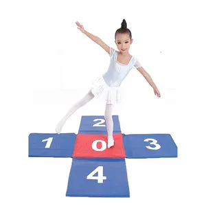 Kit de atletismo infantil estera plegable Cross hop 50x50x1cm