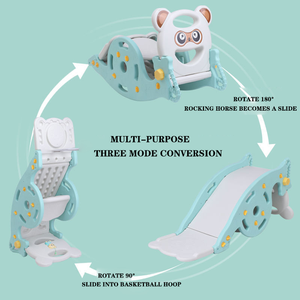 Chaise à bascule 3 en 1 pour enfants, intérieur coulissant, parc d'attractions pour <span class=keywords><strong>bébé</strong></span>, cadre de <span class=keywords><strong>basket</strong></span>-ball pliable, vente en gros, offre spéciale, 2021 - Product Image 3