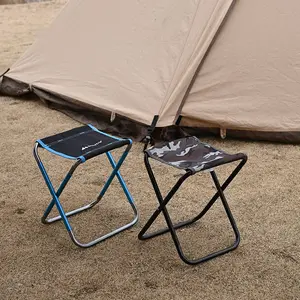 Yüksek kaliteli alüminyum alaşım Oxford kumaş açık balıkçılık piknik kamp katlanır sandalye depolama katlanır kamp taburesi