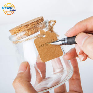 100mlミニプリンヨーグルトキャンディーガラス瓶コルク蓋付き1.7オンスガラス瓶コルクストッパー付き食品貯蔵瓶木製 - Product Image 3