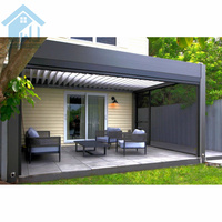 Système de pergola en aluminium manuel à lames orientables Alfresco Aioclimatique 6m X 4m