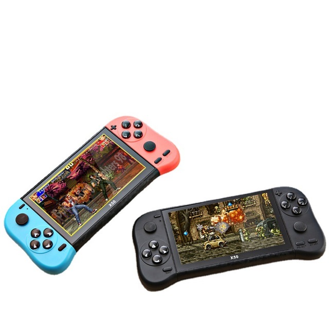 X50 Max 5.1 Inch Portable Retro Video Game Console 20000+ Games Handheld