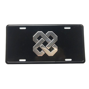 Placa de matrícula de aluminio para coche, logo personalizado de marca, distribuidor, para publicidad - Product Image 3