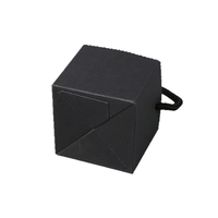 Boîte cadeau en papier kraft imperméable avec poignées découpées sur mesure, boîte d'emballage pour mini-plantes en pot, pour plantes succulentes et fleurs