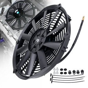 Ventilateur de refroidissement automobile 12 pouces 12V noir pour condenseur et radiateur, idéal pour la modernisation et la mise à niveau - Product Image 4