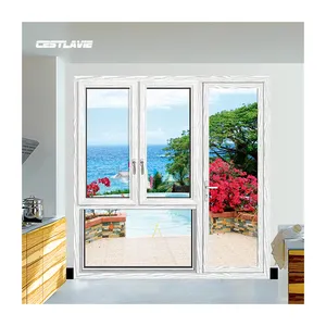 Hot Sale Personalized Customization Thermal Break Aluminum Alloy Frame Heat Insulation Window