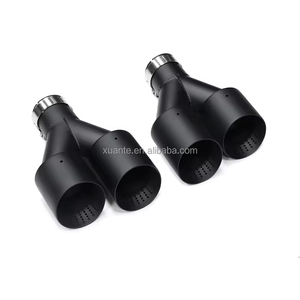 Sistema de <span class=keywords><strong>escape</strong></span> de <span class=keywords><strong>coche</strong></span> Universal Xuante Racing Performance 304 <span class=keywords><strong>salida</strong></span> doble de acero inoxidable con puntas de silenciador <span class=keywords><strong>Akrapovic</strong></span> - Product Image 1