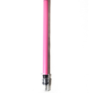 Bâton de randonnée pliable ultraléger à 5 sections, rose magenta, en fibre de carbone, avec embout en alliage d'aluminium léger - Product Image 3