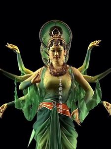 Traje <span class=keywords><strong>de</strong></span> <span class=keywords><strong>Danza</strong></span> Étnica Clásica China, Dunhuang Jialing Panga, para Adultos, <span class=keywords><strong>Ropa</strong></span> para Actuaciones <span class=keywords><strong>de</strong></span> <span class=keywords><strong>Danza</strong></span> - Product Image 5