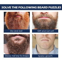 Huile à barbe OEM pour la croissance de la barbe chez l'homme, renforce les racines, huile nourrissante professionnelle pour améliorer la barbe