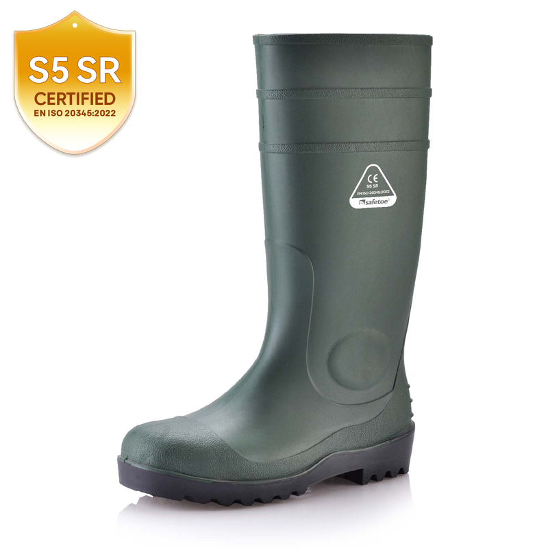 CE Certified S5 Safety Wellington Boots