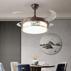 Chinese Style <b>Ceiling</b> <b>Light</b> Led Living Room Bedroom <b>Light</b> Solid Wood Frame High End Elegant Design - Product Image 3