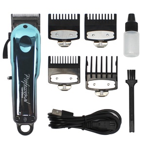 Máquina <span class=keywords><strong>de</strong></span> <span class=keywords><strong>Cortar</strong></span> <span class=keywords><strong>Cabello</strong></span> en Oferta, Recortadora Eléctrica Profesional Recargable, Cortadora <span class=keywords><strong>de</strong></span> <span class=keywords><strong>Cabello</strong></span> Inalámbrica para Hombres - Product Image 4