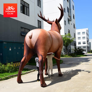 Anpassbare aufblasbare 360-Grad-Werbefigur Custom Elk Animal Cartoon für Marketing & Promotions - Product Image 5