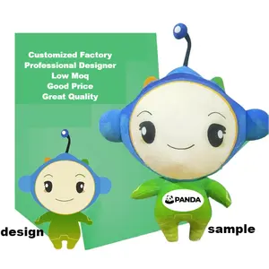 Manufacturer Oem Custom Soft Plush Toy Pillow Dolls Plushie Free Modifications Cartoon Stuffed Animal Plush Toys For Kids Gifts