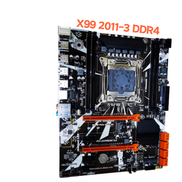 New Coming X99 LGA 2011 DDR4 E5 V3/V4 CPUs Motherboard Computer Motherboard Gaming Server Mainboard