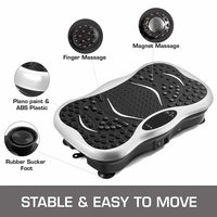 Nouveau produit Appareil de fitness Magic Body Crazy Fit Massage Adulte Perte de poids Plaque vibrante puissante