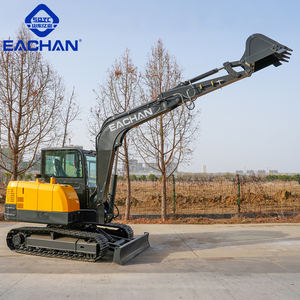 Giao hàng nhanh chóng CE EPA 6 tấn máy xúc DIESEL cảnh quan tất cả các địa hình cao su theo dõi Digger xây dựng xây dựng thủy lực Bagger - Product Image 1
