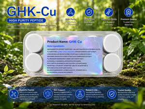 GHK-Cu <b>Copper</b> Peptide Ampoule Serum for Face Anti-Aging Hydration with Peptide and Herbal Extracts - Product Image 2